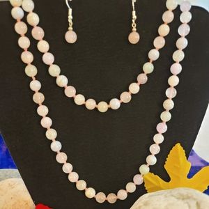 Necklace and earrings set